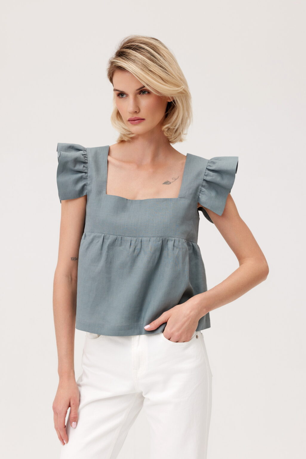 TOP MELODY Z FALBANAMI (len)- NIEBIESKI